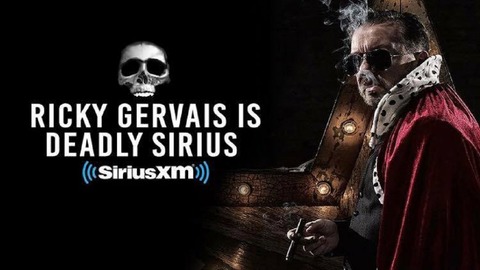 Ricky Gervais is Deadly Sirius